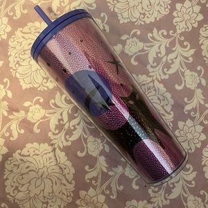 Starbucks Halloween Collection Purple Cat tumbler